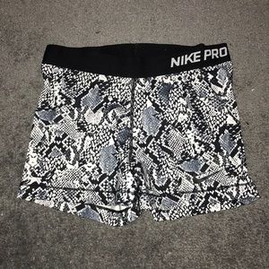 Nike Pro Spandex Shorts